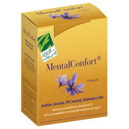 100% Natural Mentalconfort 60 Vcap