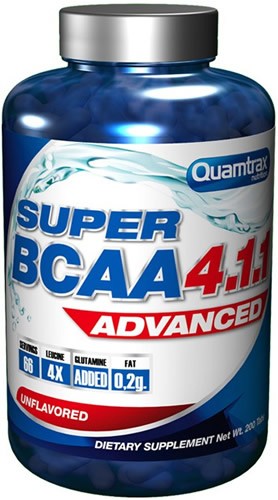 Quamtrax Super BCAA 4:1:1 Advanced 200 tabs Quamtrax Super BCAA 4:1:1 Advanced 200 tabs
