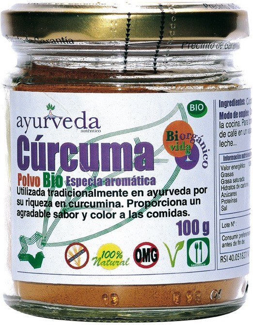 Ayurveda Curcuma (Azafran Hindu) 100 Gr Ayurveda Curcuma (Azafran Hindu) 100 Gr