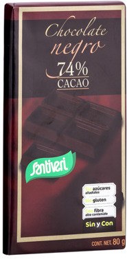 Santiveri Chocolate T.negro 74% Cacao 80 Gramos Santiveri Chocolate T.negro 74% Cacao 80 Gramos