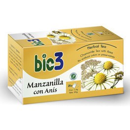 Bio3 Bie3 Manzanilla Anis 25 Filtros