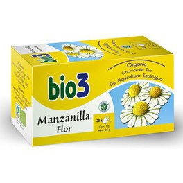 Bio3 Bie3 Manzanilla Flor Eco 25 Filtros