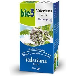 Bio3 Bie3 Valeriana Naturcaps 500 Mg 80 Caps