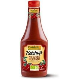 Danival Ketchup Com Açúcar De Cana Orgânico 560 G Bio