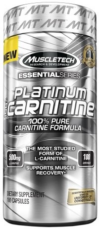 Muscletech Platinum 100% Carnitine 180 caps Muscletech Platinum 100% Carnitine 180 caps