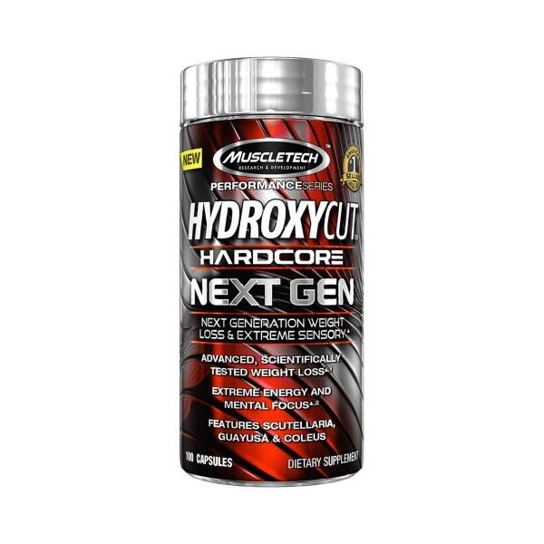 Muscletech Hydroxycut Hardcore Next Gen 100 caps