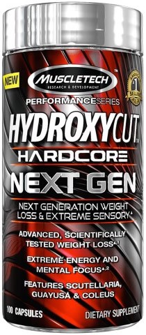 Muscletech hydroxycut Hardcore Next Gen 100 caps Muscletech hydroxycut Hardcore Next Gen 100 caps