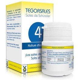 Tegor Sport Tegorsales 4 Chlorure de Potassium 350 Comprimés