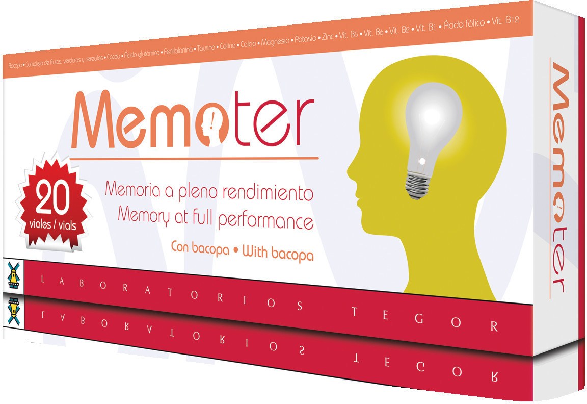 Tegor Sport Memoter Con Bacopa 10 Ml X 20 Viales Tegor Sport Memoter Con Bacopa 10 Ml X 20 Viales