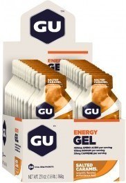 GU Energy Gel con 20 mg de Cafeína - 24 geles x 32 gr