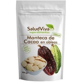 Salud Viva Manteca De Cacao En Obleas 250 Grs. Eco
