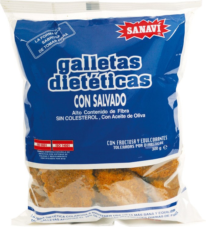 Sanavi Galleta Salvado 300 Gr Sanavi Galleta Salvado 300 Gr