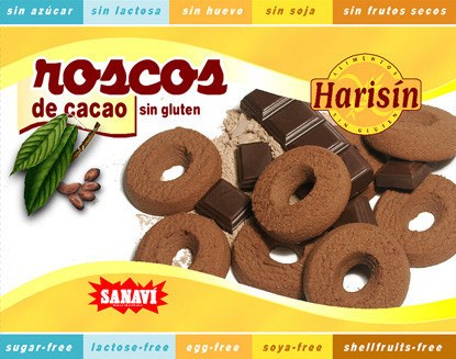 Sanavi Roscos Cacao S/gluten 150 Gr Sanavi Roscos Cacao S/gluten 150 Gr