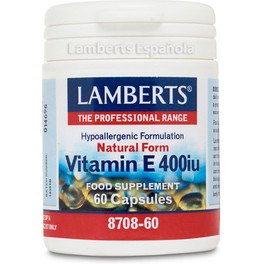 Lamberts Vitamine E 400 UI 60 Caps