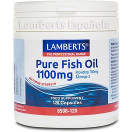 Lamberts óleo de peixe puro 120 cápsulas