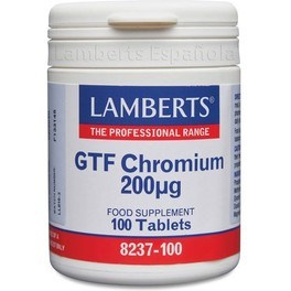 Lamberts Cromo Gtf 200/ug 100 Tabs