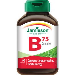 Jamieson B Complex 75mg 90 Tabletas