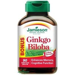 Jamieson Ginkgo Biloba 80mg Ext. (55:1) 60+30 Comprimidos