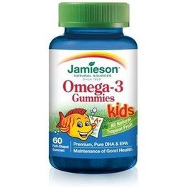 Jamieson Omega-3 Gummies 60 Caramelos De Goma