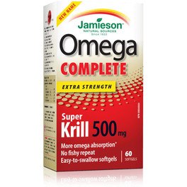 Jamieson Omega Complet Super Krill 500mg 60 Cap