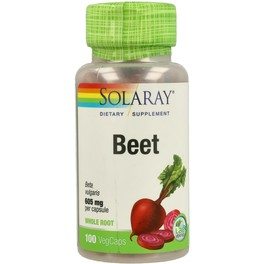 Solaray Beet Root (Remolacha) 100 capsulas veganas