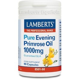 Lamberts óleo de prímula 1000 mg 90 cápsulas