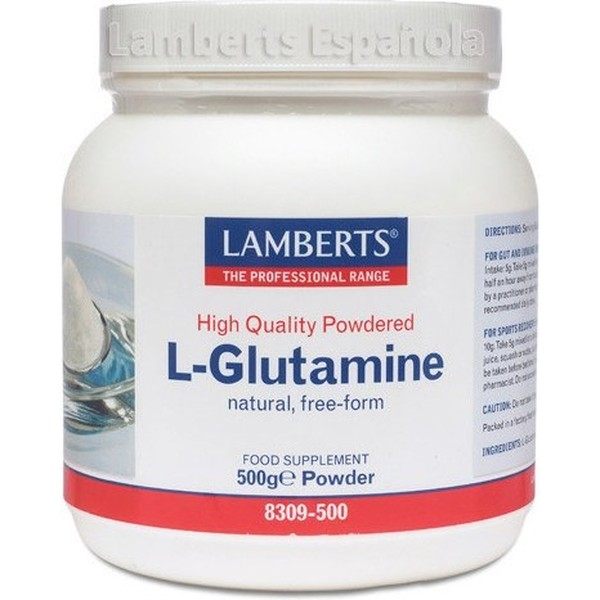 Lamberts L Glutamine 500 Gr Poeder