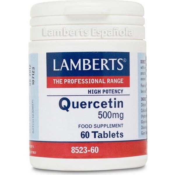 Lamberts Quercétine 500 Mg 60 Comprimés
