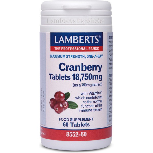Lamberts Red Cranberry 60 Cápsulas