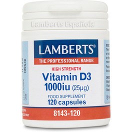 Lamberts Vitamina D3 1000 Iu 120 Tab