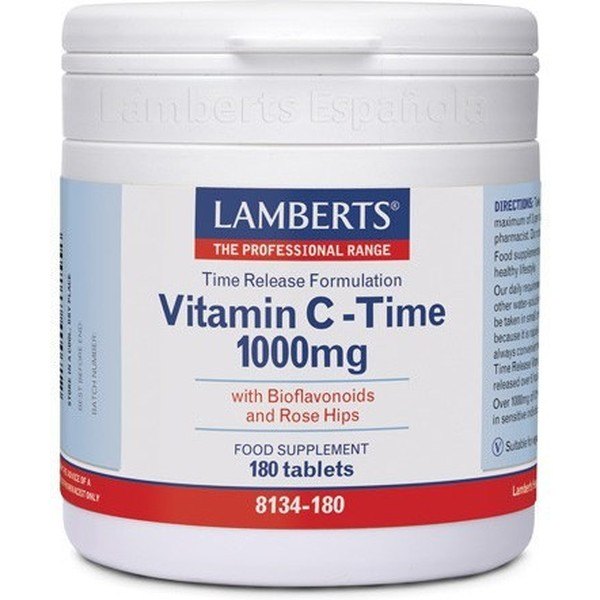 Lamberts Vitamina C-time 1000 Mg 180 Tabs