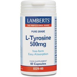 Lamberts L-tirosina 500 Mg 60 Caps