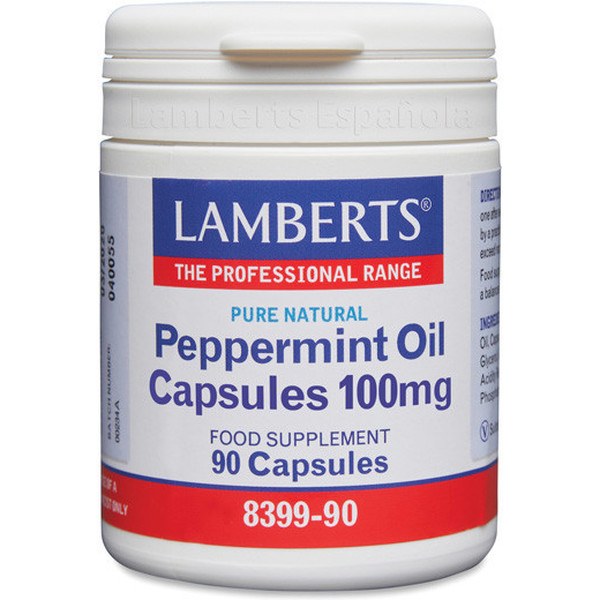 Lamberts Peppermint Oil 90 Caps 100mg