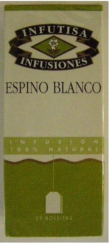 Infutisa Espino Blanco 25 Filtros Infutisa Espino Blanco 25 Filtros