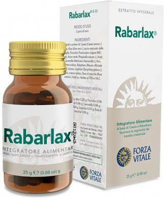 Forza Vitale Rabarlax 25 Gr Forza Vitale Rabarlax 25 Gr