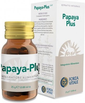 Forza Vitale Papaya Plus 25 Gr Forza Vitale Papaya Plus 25 Gr