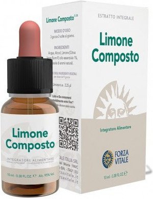 Forza Vitale Limone Composto 10 Ml Forza Vitale Limone Composto 10 Ml