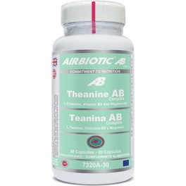 Airbiotic Teanina Ab Complex L-teanina Con Vitamina B6 Y Mag