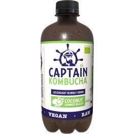 Captain Kombucha Coconut Summer Beach Bio-orgânico