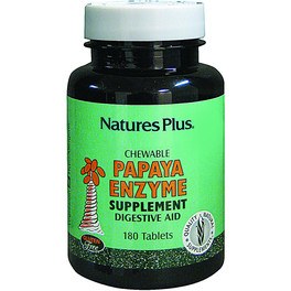 Natures Plus Papaya Enzyme 180 Comp Mast