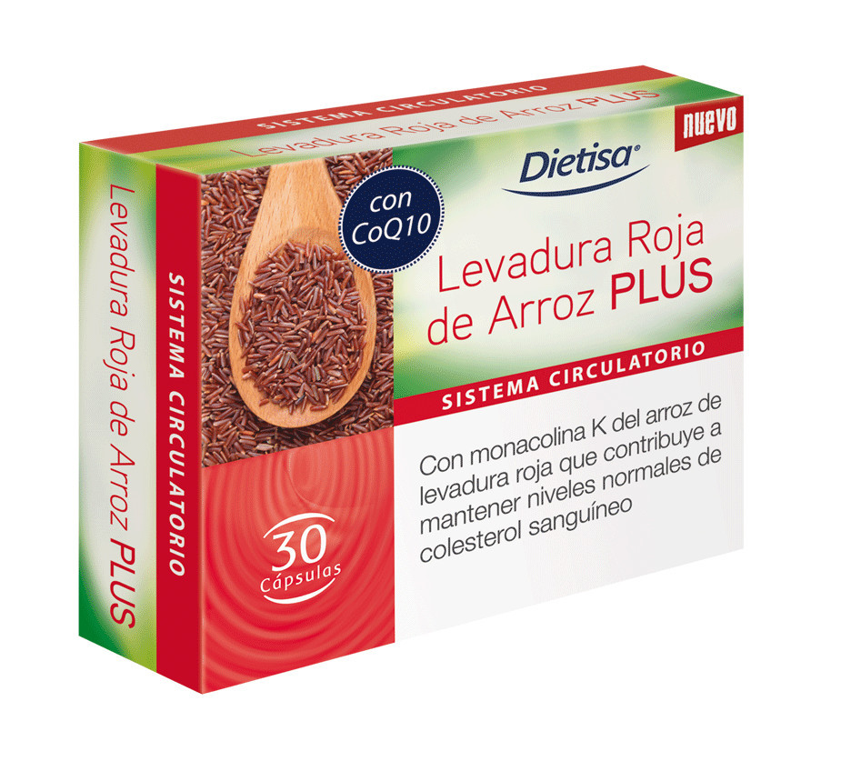Dietisa Levadura Roja De Arroz Plus 30 Caps Dietisa Levadura Roja De Arroz Plus 30 Caps