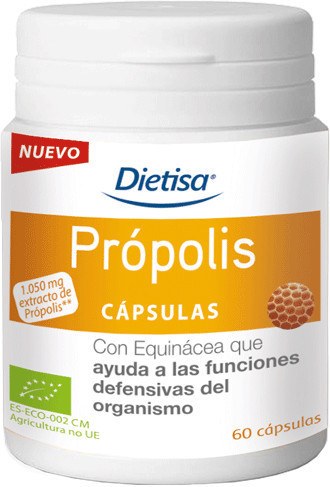 Dietisa Capsulas Propolis Bio 60 Caps Dietisa Capsulas Propolis Bio 60 Caps