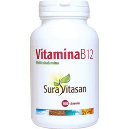 Sura Vitasan Vitamina B12 500 mcg 100 Comp