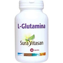 Sura Vitasan L Glutamina 500 mg 50 cápsulas