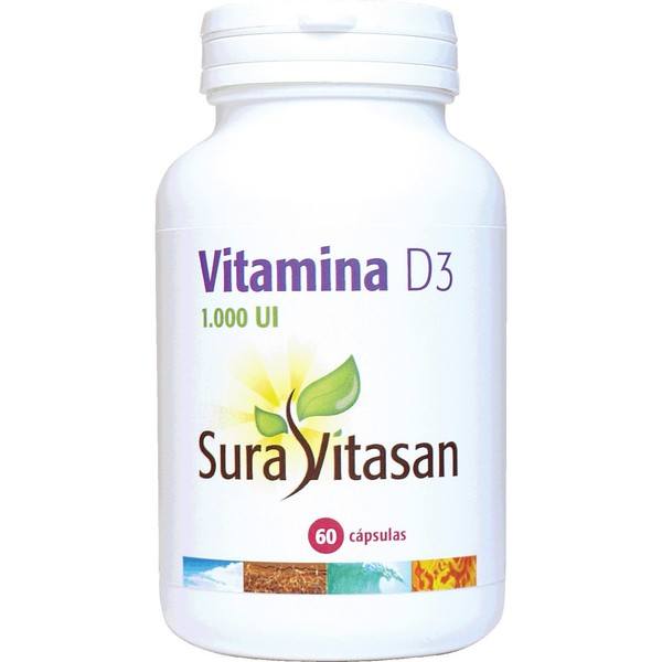 Sura Vitasan Vitamina D3 60 Caps