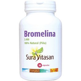 Sura Vitasan Bromelina 2.400 500 mg 30 caps