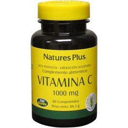 Natures Plus Vitamina C 1000 Mg 60 Comp