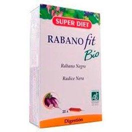 Superdiet Rabanofit Rabano Negro Bio 20 Amp