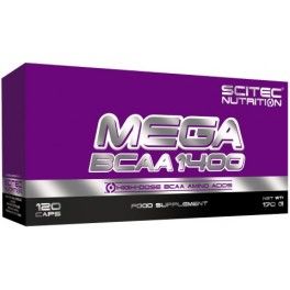 Scitec Nutrition Mega BCAA 1400 180 caps Scitec Nutrition Mega BCAA 1400 180 caps