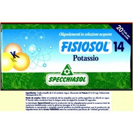 Specchiasol Fisiosol 14 Potasio 20 Viales